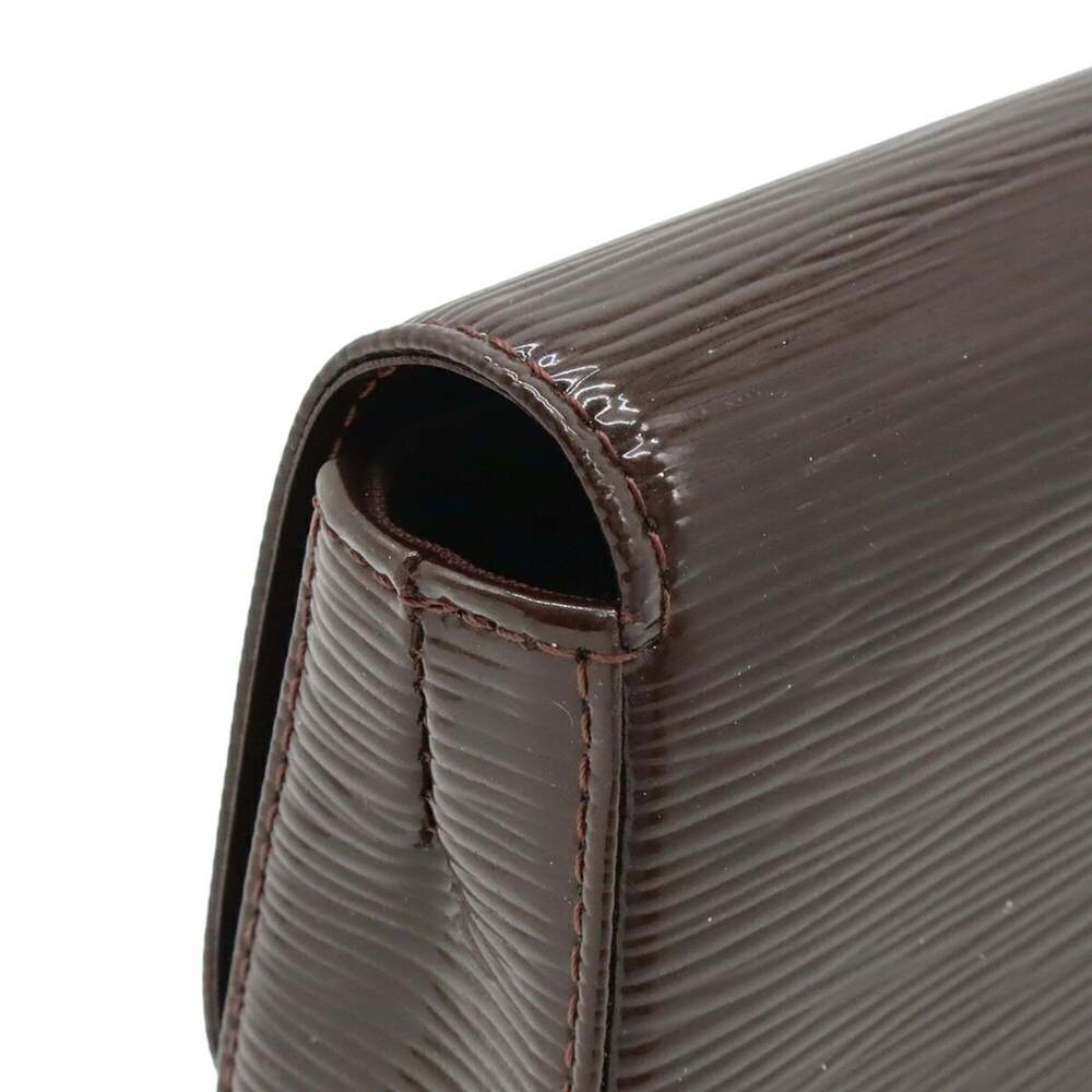 LOUIS VUITTON Authentic Brown Pochette Clutch Bag - Picture 5 of 10